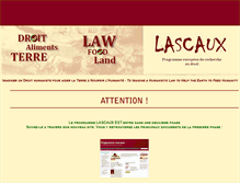 Tablet Screenshot of droit-aliments-terre.eu